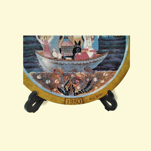 Hedi Keller "Escape to Egypt" 1980 Numbered a805 Plate Series from Bradford Ex - Picture 3 of 4